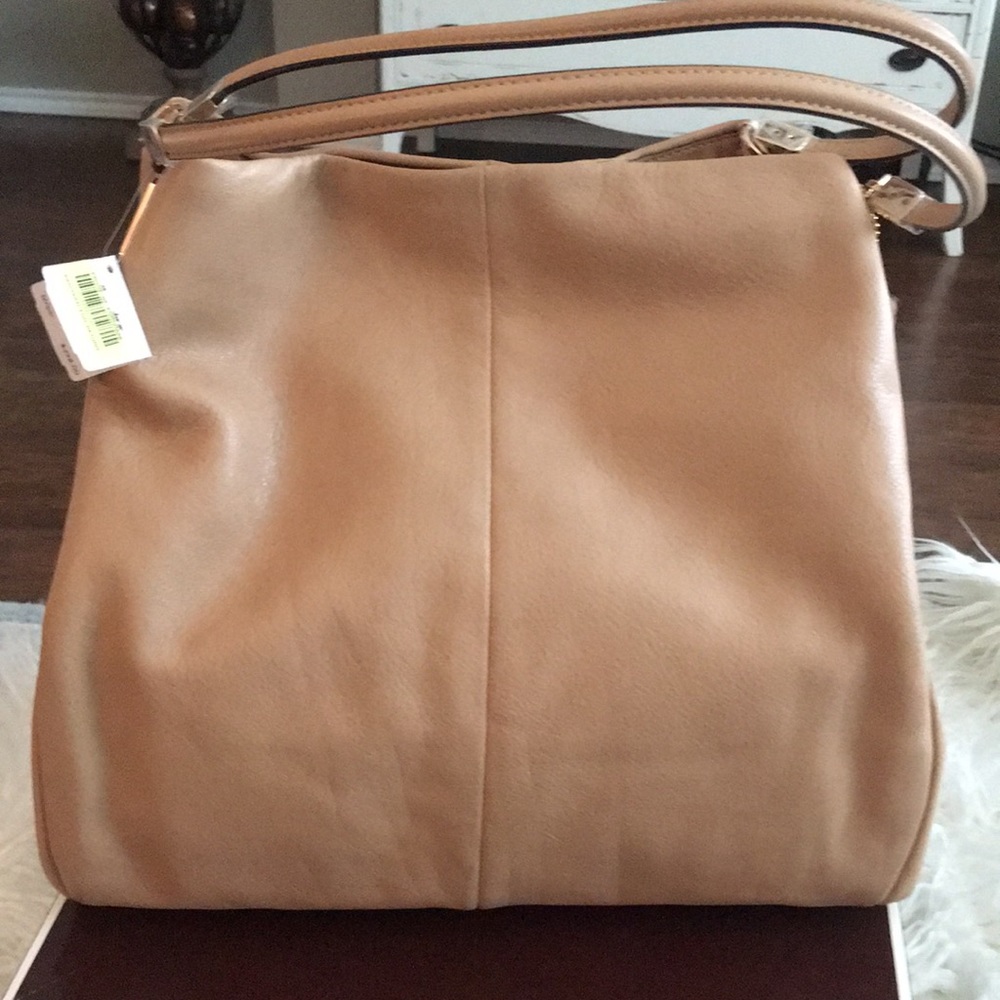 Gorgeous Coach Leather Bag, Tan, NWT, Retail $398